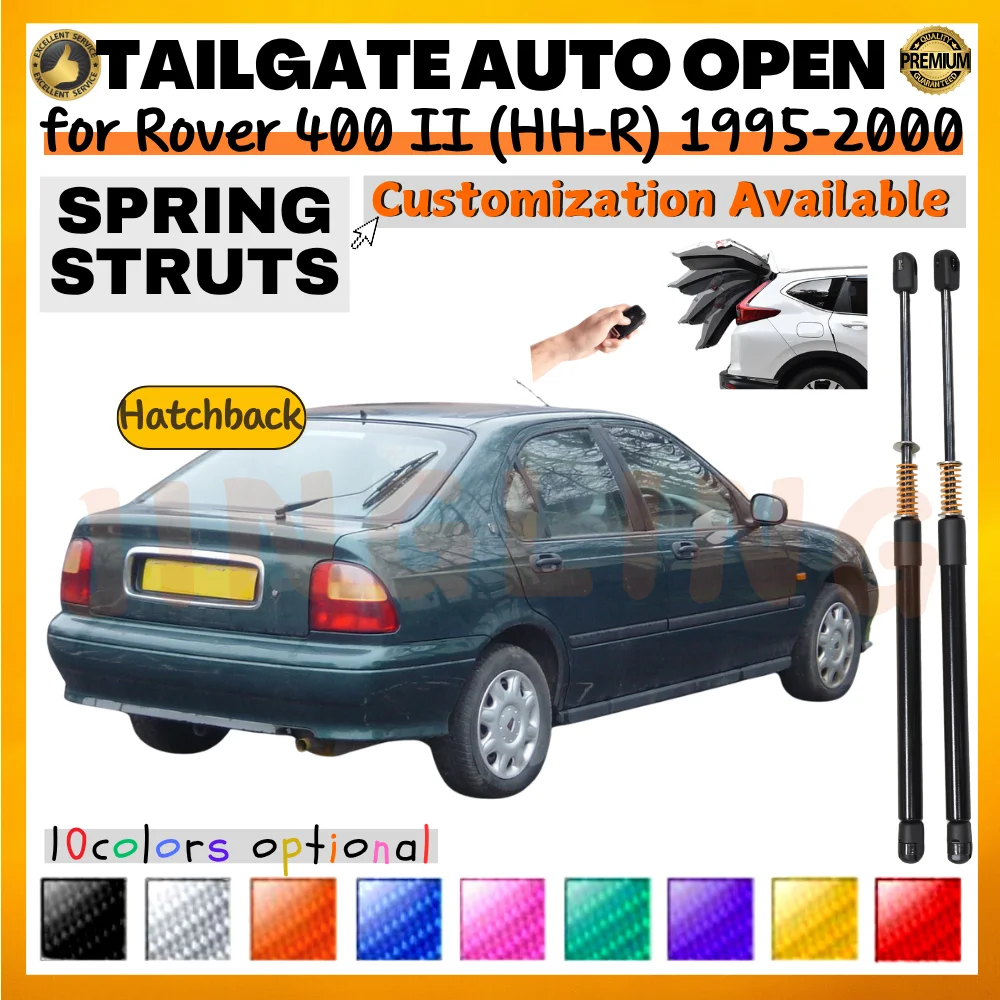 

Qty(2) Trunk Struts with Spring for Rover 400 II (HH-R) Hatchback 1995-2000 Rear Tailgate Boot Lift Supports Shock Absorbers