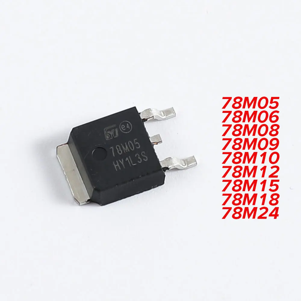 

10PCS L78M15CDT L78M15 78M15 78M05 78M06 78M08 78M09 78M10 78M12 78M15 78M18 78M24 TO-252 IC Chip