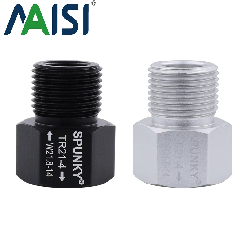 

Soda Stream Cylinder To W21.8-14 Convert Adapter For Aquarium Fish or Home brew Beer Keg Co2 Tank Regulators