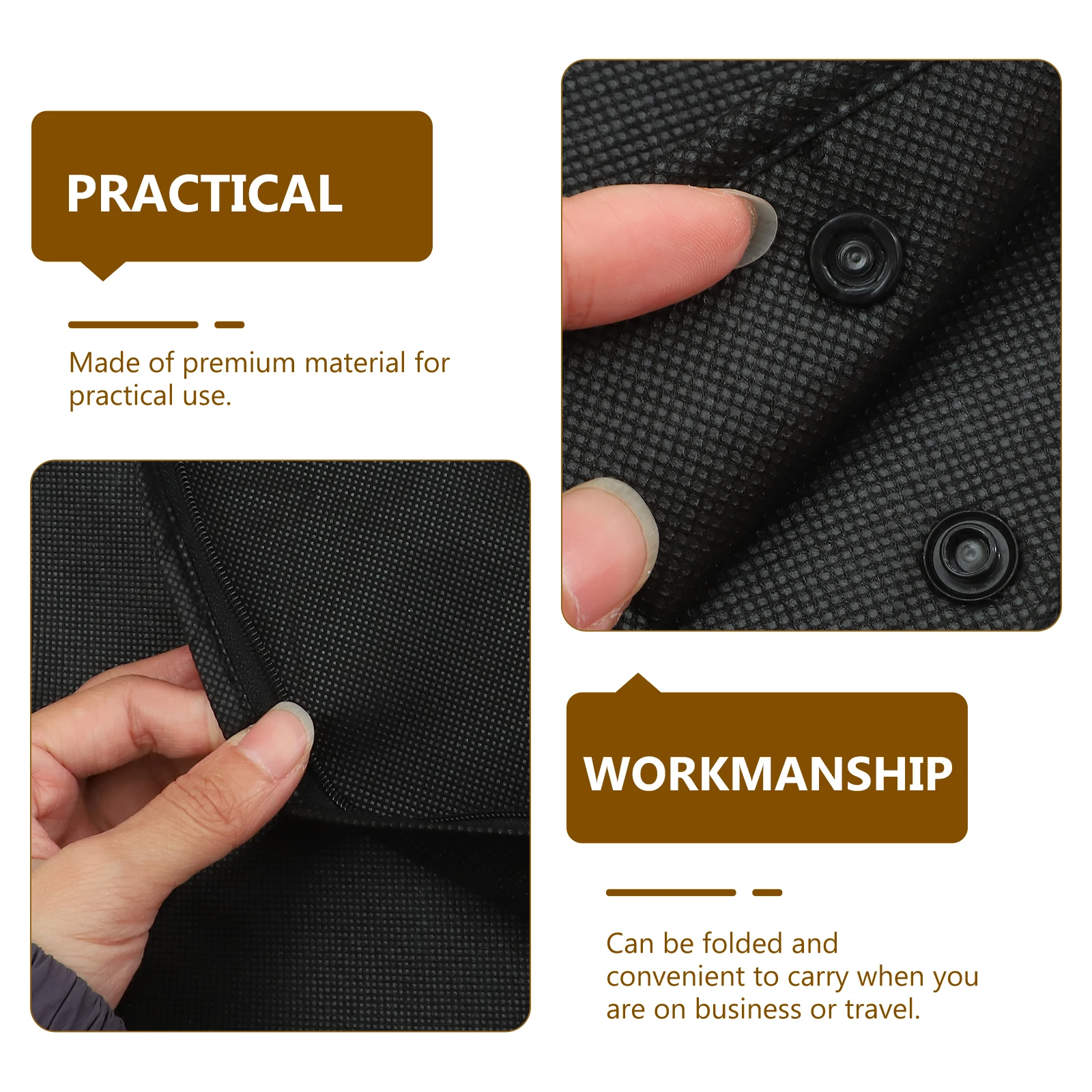 

2Pcs Suit Bags Dress Storage Clothing Covers Formal Garment Travel Winter Clothes Dust Protection Zipper Lightweight Foldable