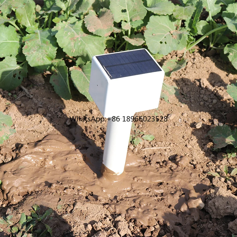 hot selling Mobile Internet solar power supply HCS-4G Agricultural Moisture catheter type soil monitor image 5