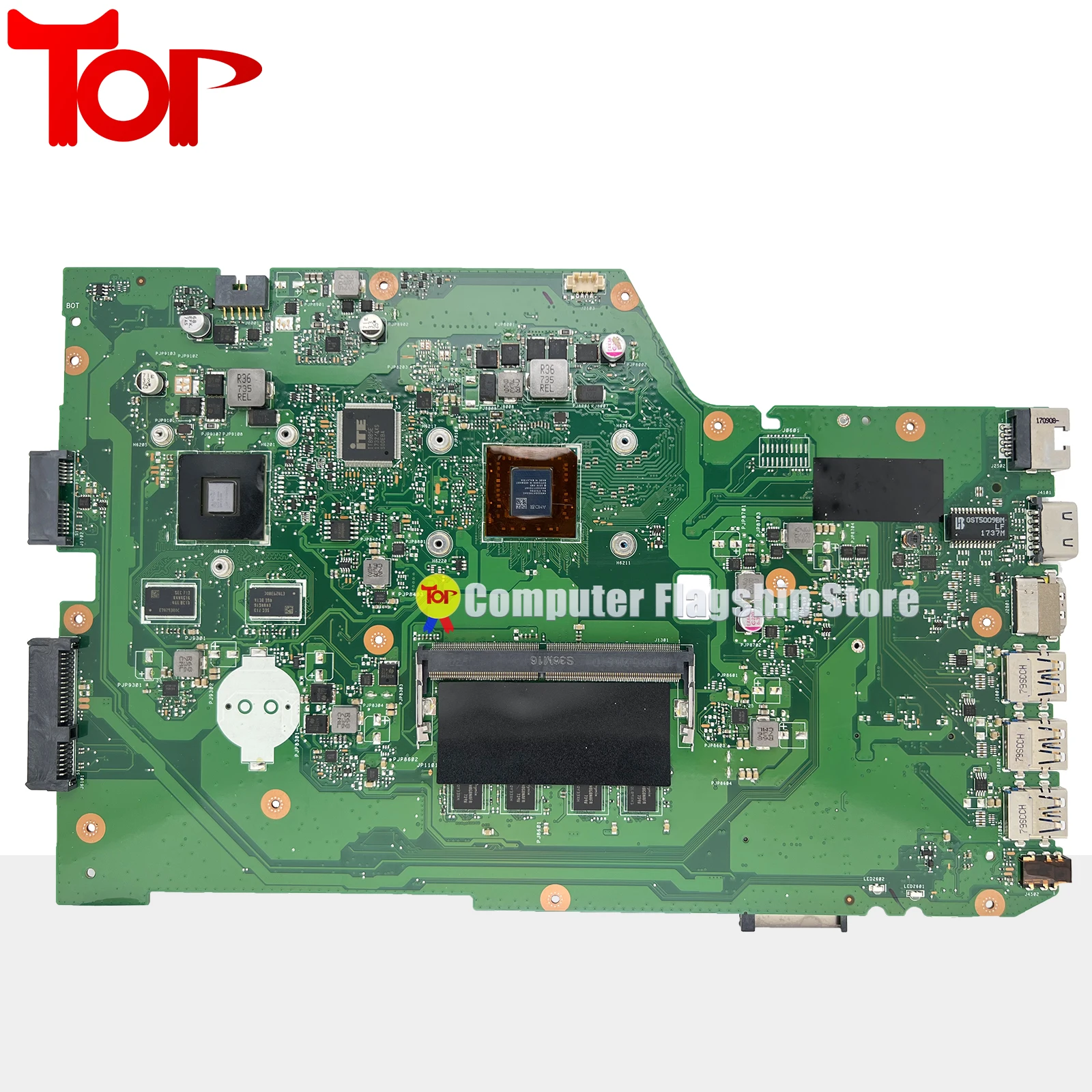 KEFU Mainboard X751B X751BP F751BP A751BP K751BP Laptop Motherboard AMD CPU 4GB/8GB-RAM V2G Notebook MAIN BOARD TEST OK