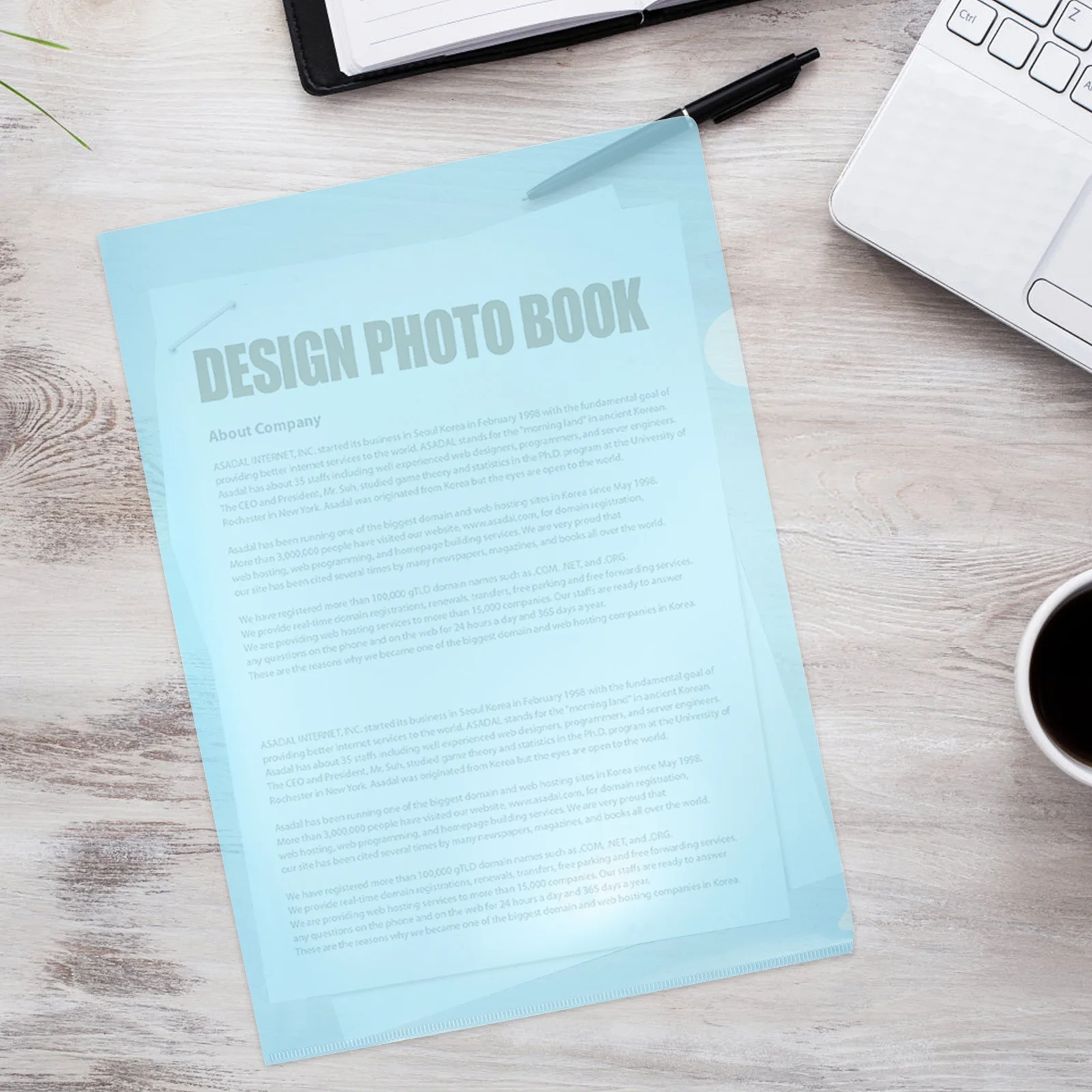 12 قطعة من مجلدات الملفات الواضحة واقيات المستندات البلاستيكية L نوع مفتوح الختم مكتب دراسة منظم تخزين مجلد ملفات واضح