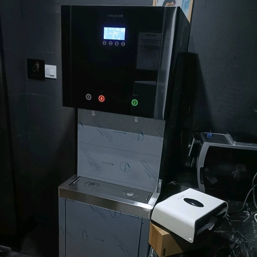 

New Design Electric Water Filter RO Purifier Dispenser Stainless Steel Case Official Outdoor Water Purification