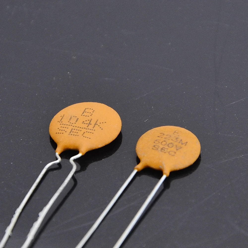 10/20/50 Pcs Genuine SEC 500V 223M 0.022UF/200V 104K 0.1UF Ceramic Disc Cap (Capacitor)  For Electric Guitar view 5