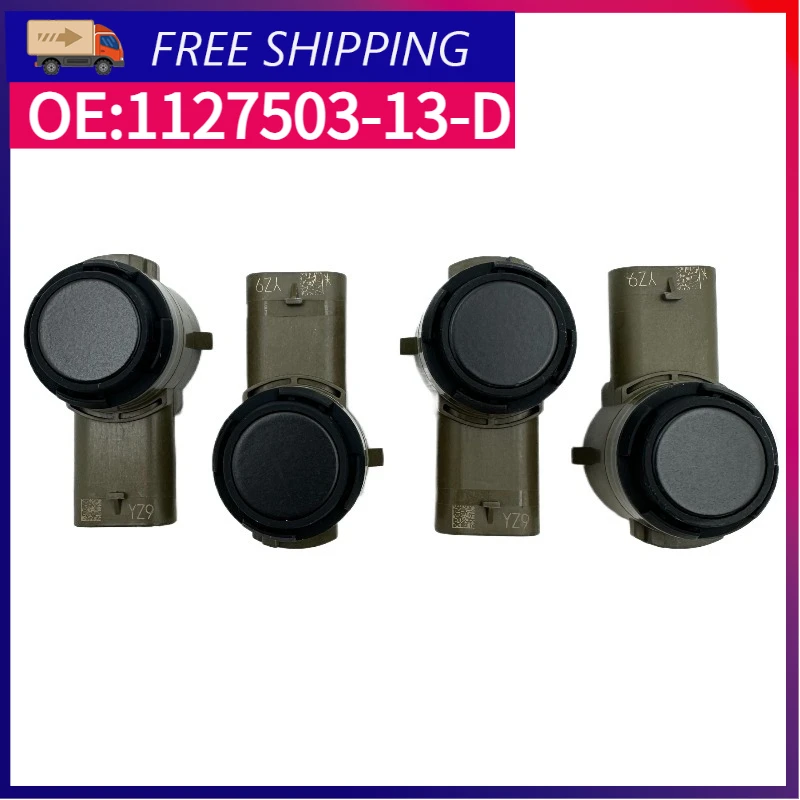 1/4 PCS PDC Parking Reversing Sensor 1127503-13-D For Tesla Model 3 S X Y Parking Assist Sensor 112750313D