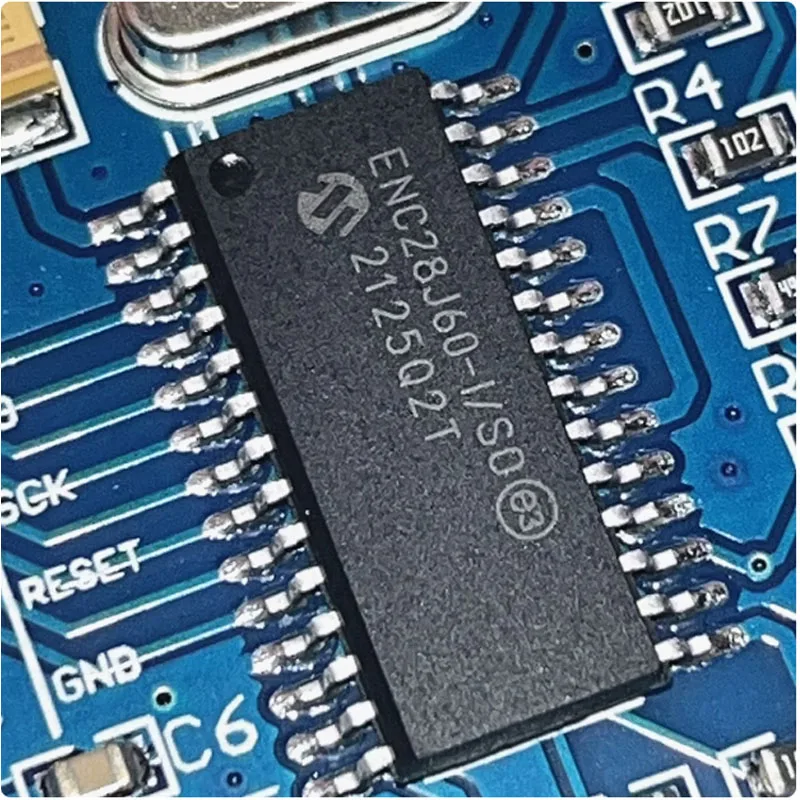 1-5PCS ENC28J60 Network Module SPI Interface Ethernet Microcontroller Nano/wide version/Mini version  For Arduino