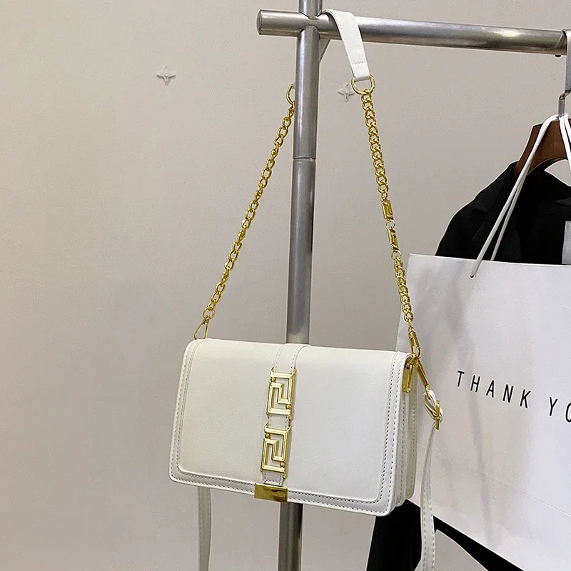 

Elegant Women's Leather Classic Fashion Shoulder Crossbody Bag Luxury Designer Tote Handbag For Daily Outfits