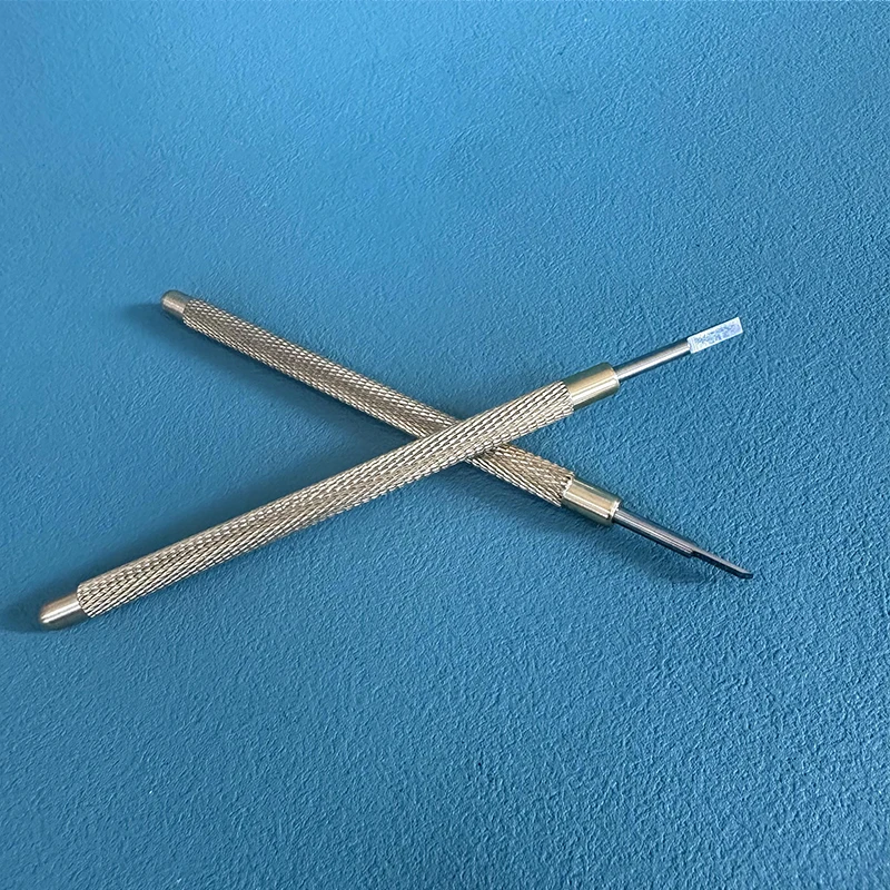 2Pcs Handmade Hairspring Spade Tools, Watch Hairspring Removal Disassembly Repair Tools for Watchmakers