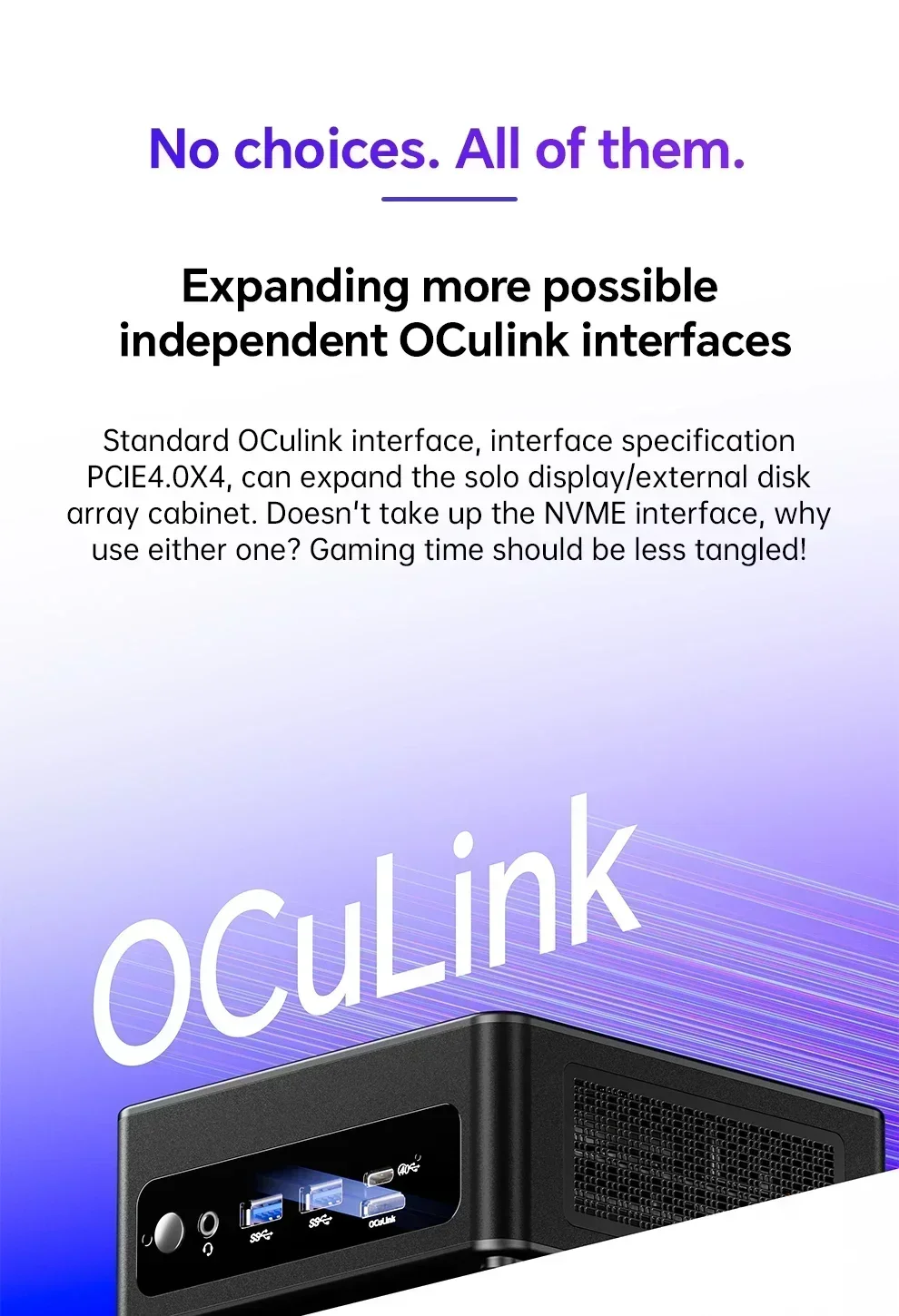 SZBOX GEM12 AMD Ryzen 7 8845HS/ R7 7840HS/R9 6900HX كمبيوتر صغير Windows 11 DDR5 32GB 1 تيرا بايت PCie4.0 NVMe SSD Wifi6 BT5.2 ألعاب كمبيوتر صغير
