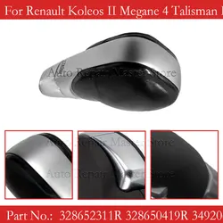 349206625R Auto Gear Shift Knob Shifter Lever Handball 328652311R 328650419R For Renault Koleos II Megane 4 Talisman Kadjar