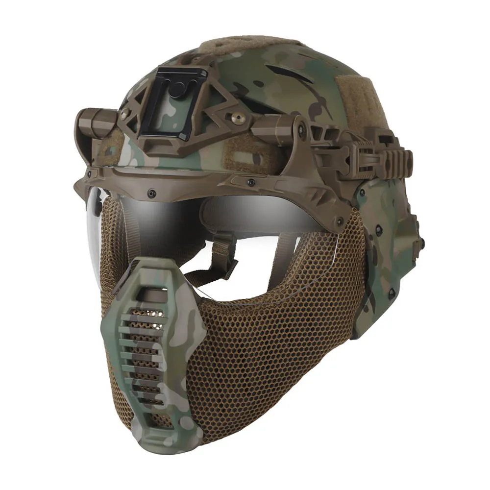

Tactical Wendy 3.0 Full Protection Helmet Modular Goggles Mask Design Outdoor Hunting Shooting Combat Training Airsoft Helmet