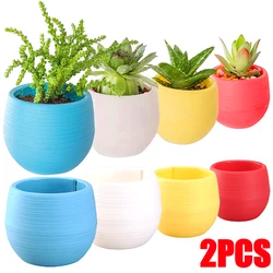 Mini Harz Stein Kugel Blumentopf mehrere Farben automatische Wassersp eicher für saftige fleischige Topfpflanzen Hausgarten liefert