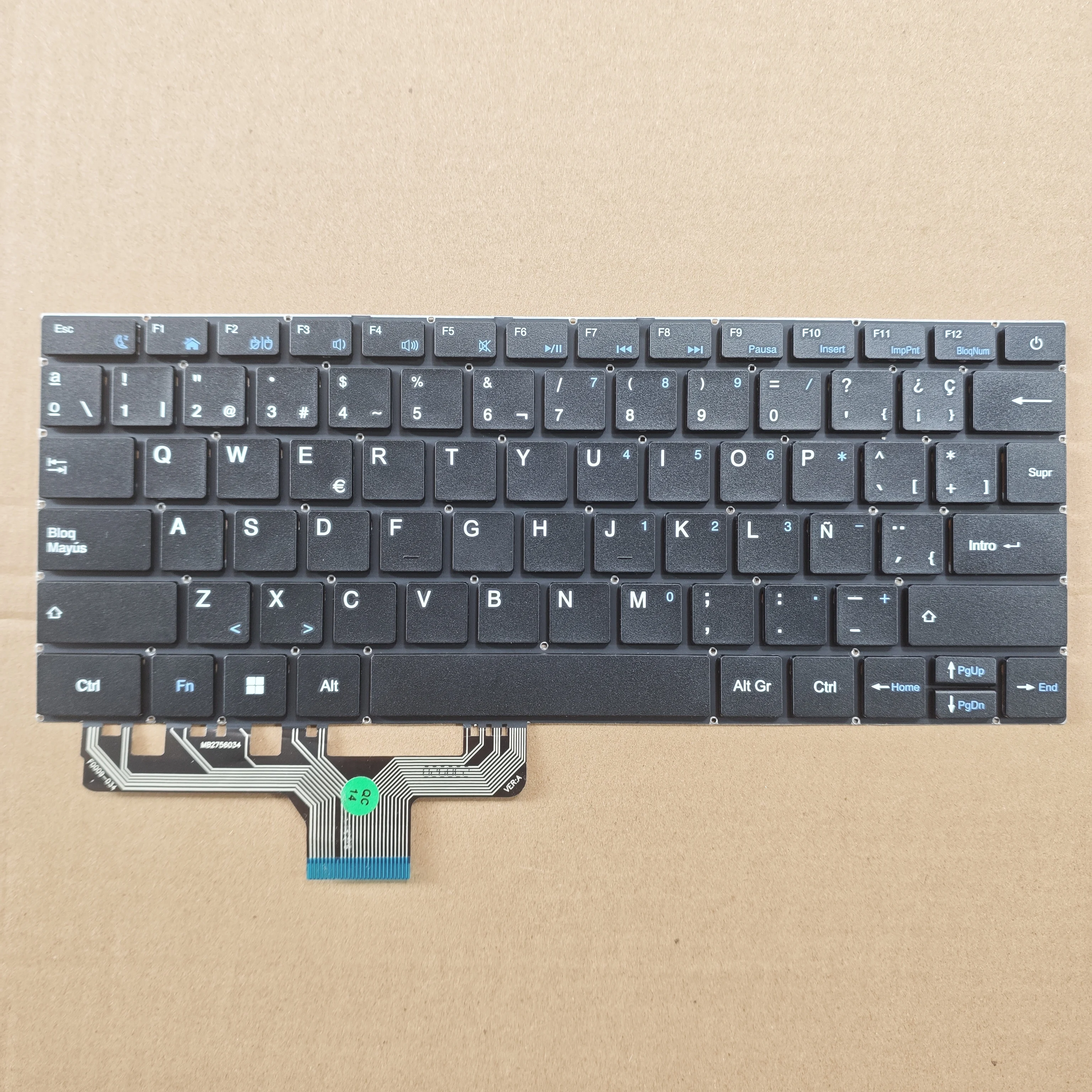 Applicable to MB2756034 F0009-034 Spanish Notebook Keyboard
