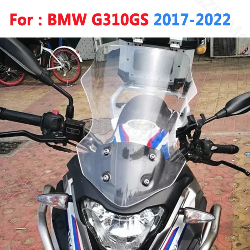 

For BMW G310GS G310 GS G 310GS 2017 2018 2019 2020 2021 2022 Motorcycle Accessories Windshield Windscreens Wind Deflectors Gray