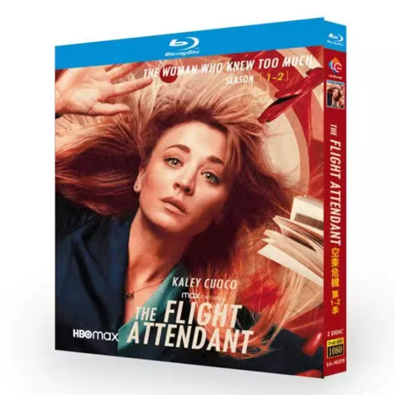 The Flight Attendant Season 1-2 Blu-ray Disc