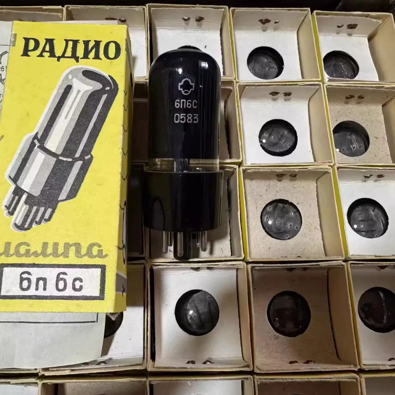 6N6C Electronic Tube U-Top Imported from Soviet Union Upgraded to 6P6P 6V6GT Brand New with Excellent Sound Quality