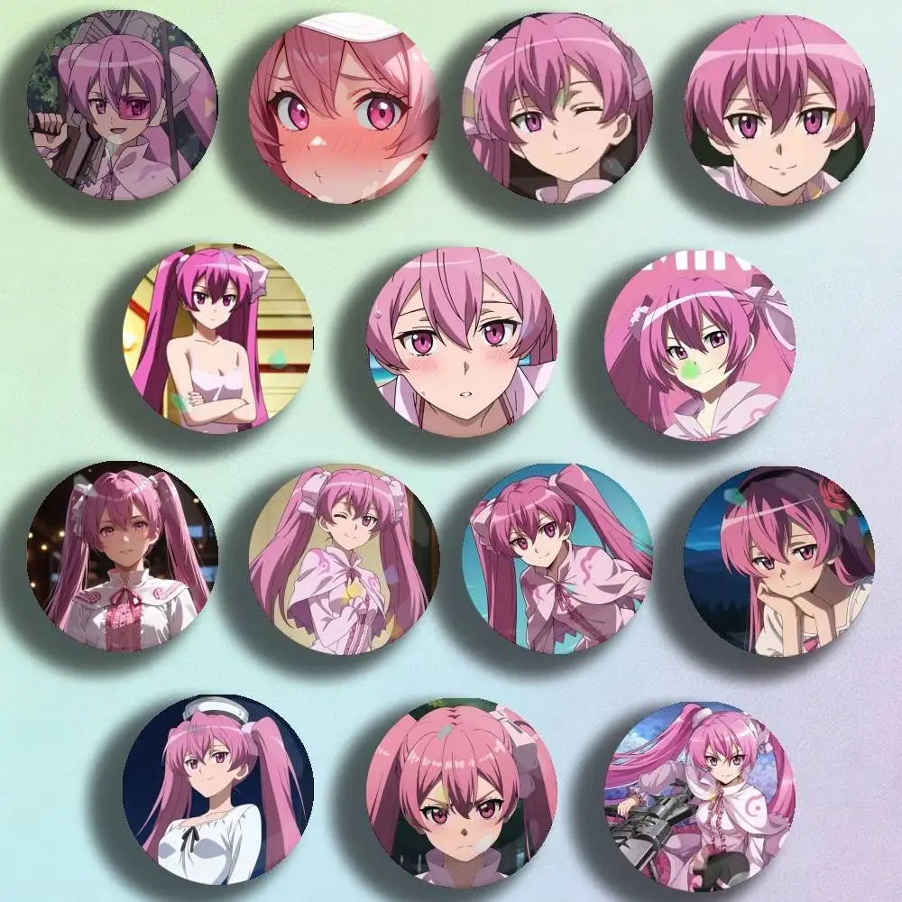 

Akame ga KILL! Mine Badge Stage Brooches on Backpack Clothes Handmade Round Enamel Pins for Jewelry Gift Bag Accessory
