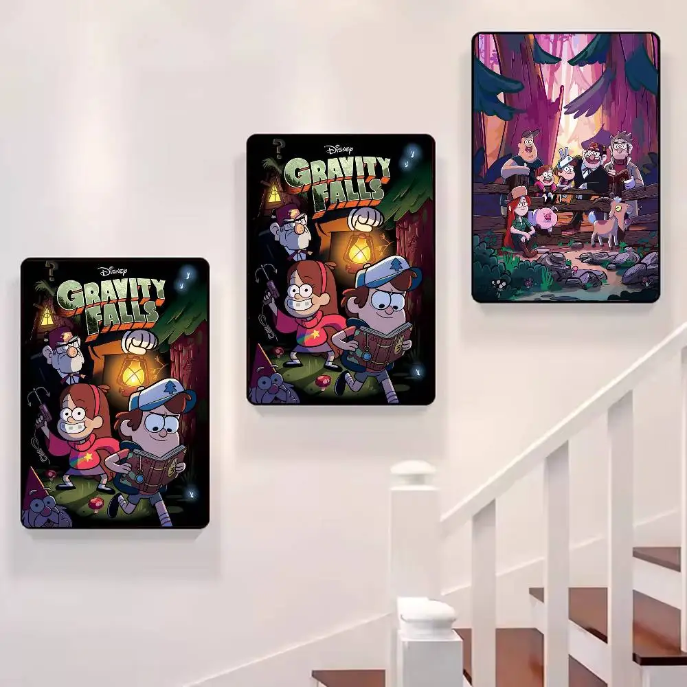 ملصق أنيمي الجاذبية عالي الدقة على الحائط اللاصق المقاوم للماء وغرفة المعيشة المنزلية وغرفة النوم والديكور الجمالي #3