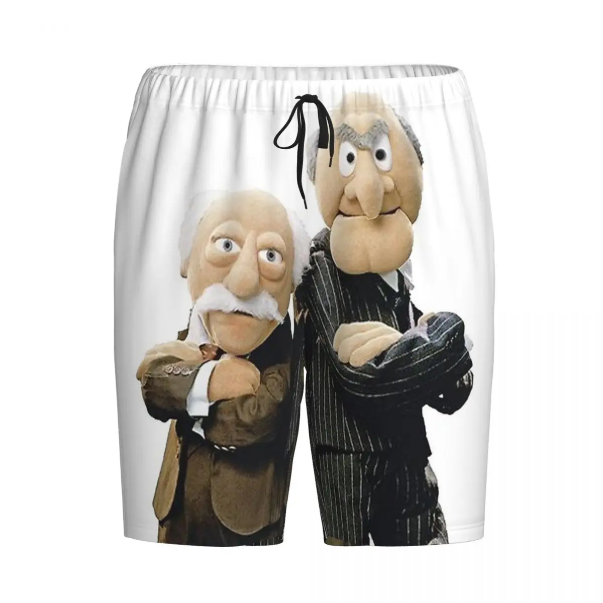 

Мужские пижамные шорты Custom Statler And Waldorf: брюки для сна и отдыха