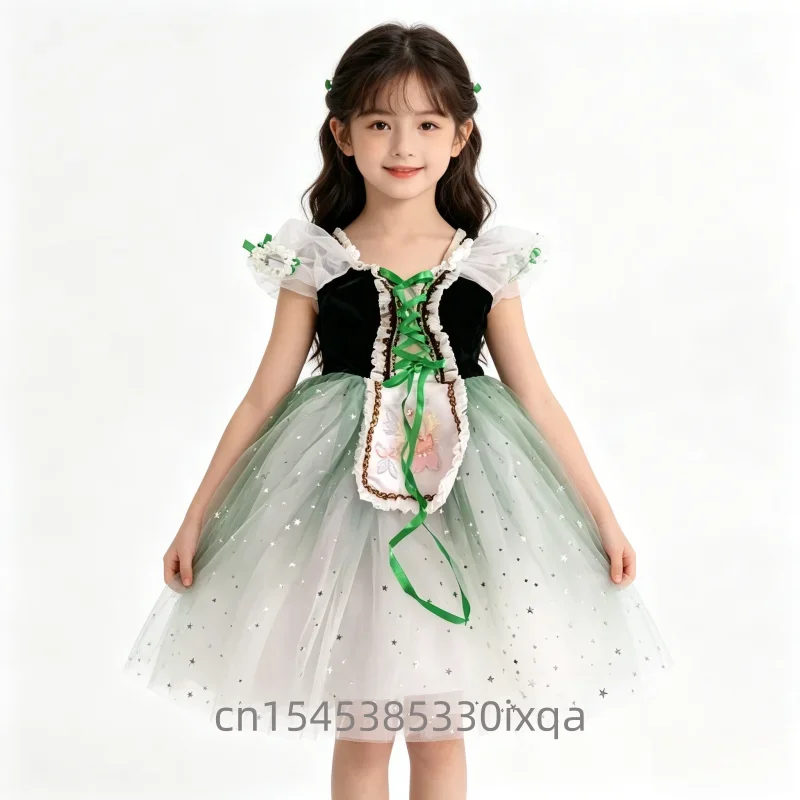 Children's Ballet Skirt Girls Dance Costume Stage Performance Campus Dance Program Ballet Dancer Skirt for Collective Show