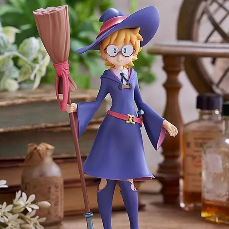 Original GSC POP UP PARADE Little Witch Academia Anime Figure Lotte Jansen Action Figure Toys for Boys Girls Kids Birthday Gifts