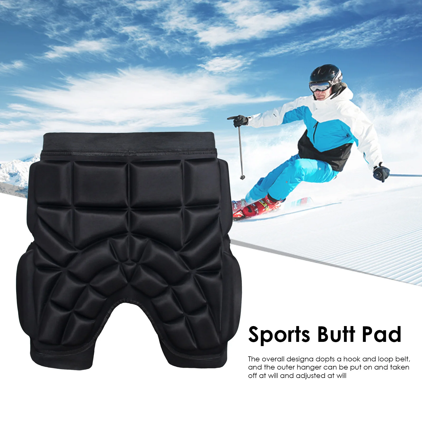 Outdoor Sports Ski Skate Snowboard Protection Skiing Protector Skating Protective Hip Padded Shorts