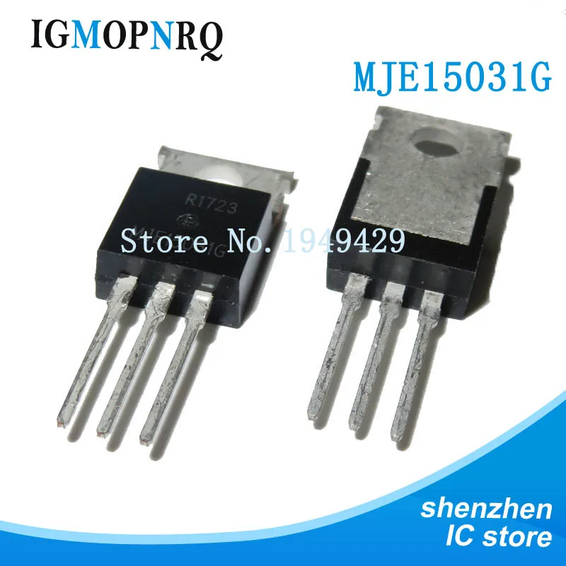 10PCS MJE15030G MJE15031G MJE15030 MJE15031 MJE2955T MJE3055T MJE2955 MJE3055 Transistor