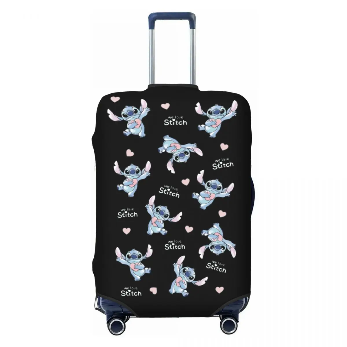 

Custom S-Stitch Anime Luggage Cover Cute Suitcase Protector Covers Suit For 18-32 inch