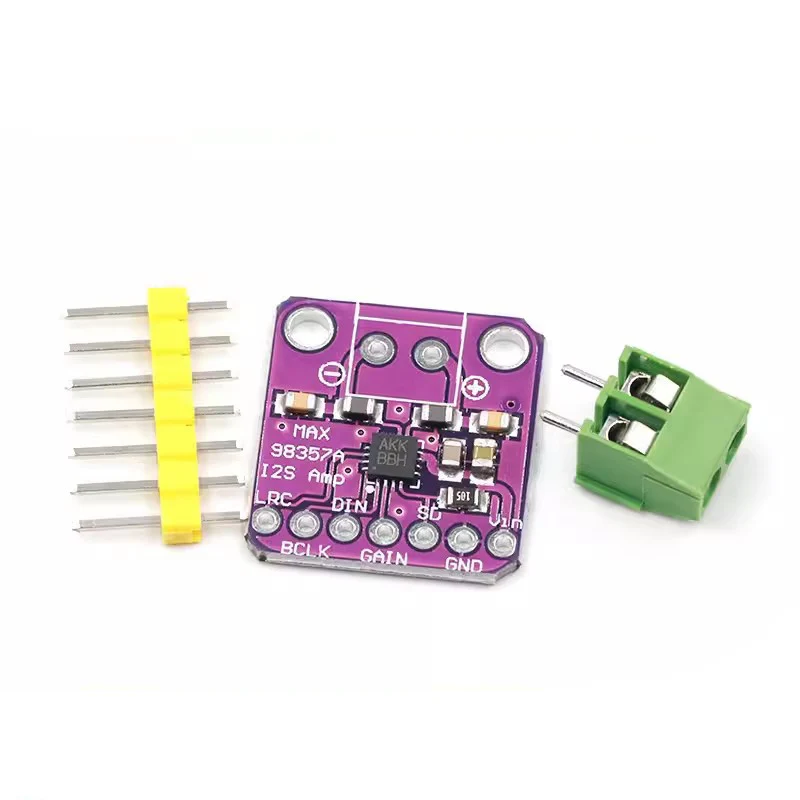 Max98357 I2S 3W Class D Amplifier Breakout Interface Dac Decoder Module Filterless Audio Board For Raspberry Pi Esp32