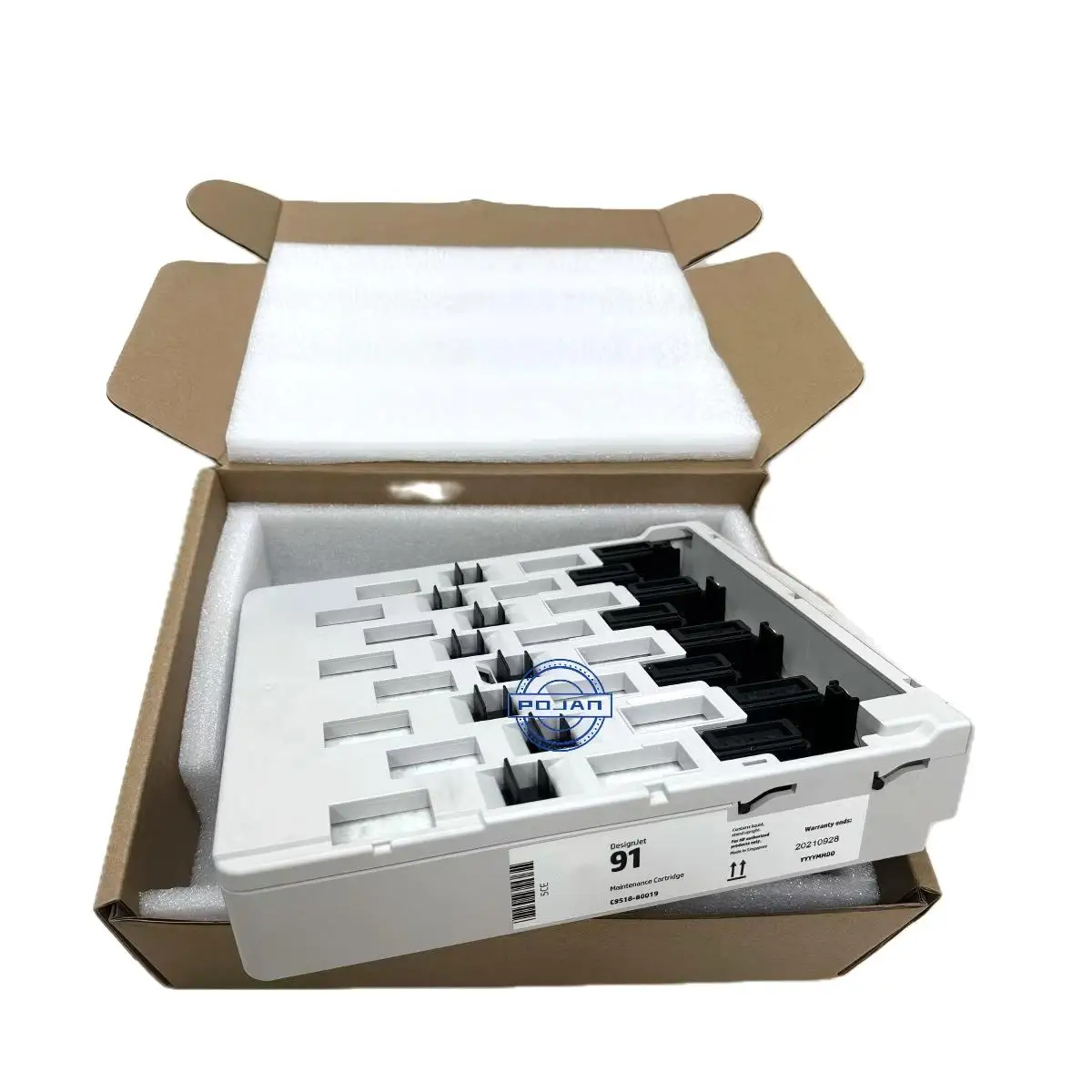 POJAN #91 C9518A Maintenance Cartridge Compatible with Designjet Z6100 PS Printhead Cleaning Kit Printer Plotter Parts