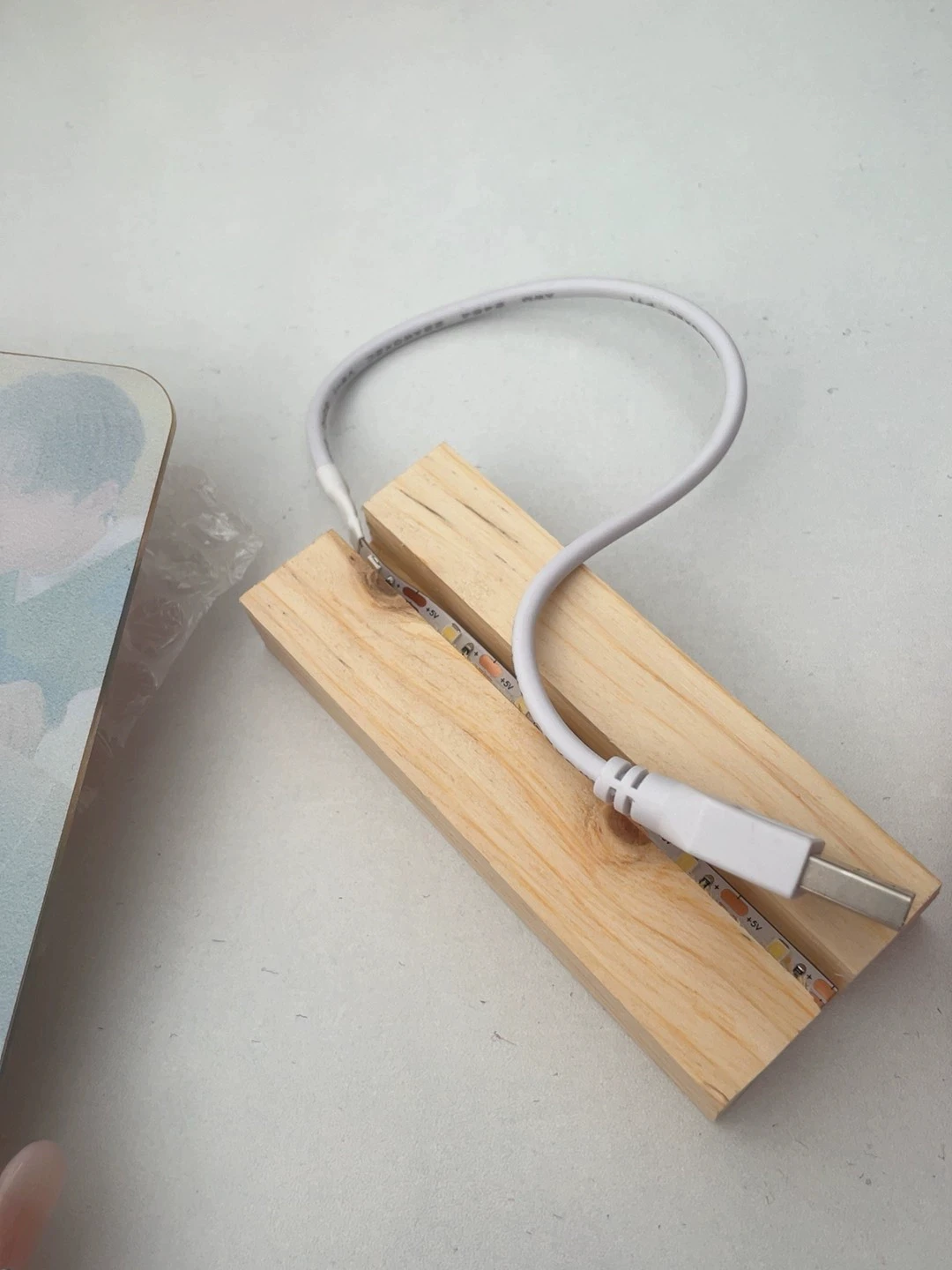 2025 الدراما التايلاندية الحب في الهواء Boss noeul Bossnoeul Boss Chaikamon The Boy Next World Night Light Box Set A