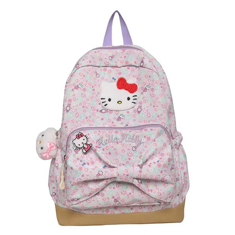 Plecak Hello Kitty Dziewczęcy uroczy plecak o dużej pojemności Campus Wszechstronny tornister Prezent urodzinowy