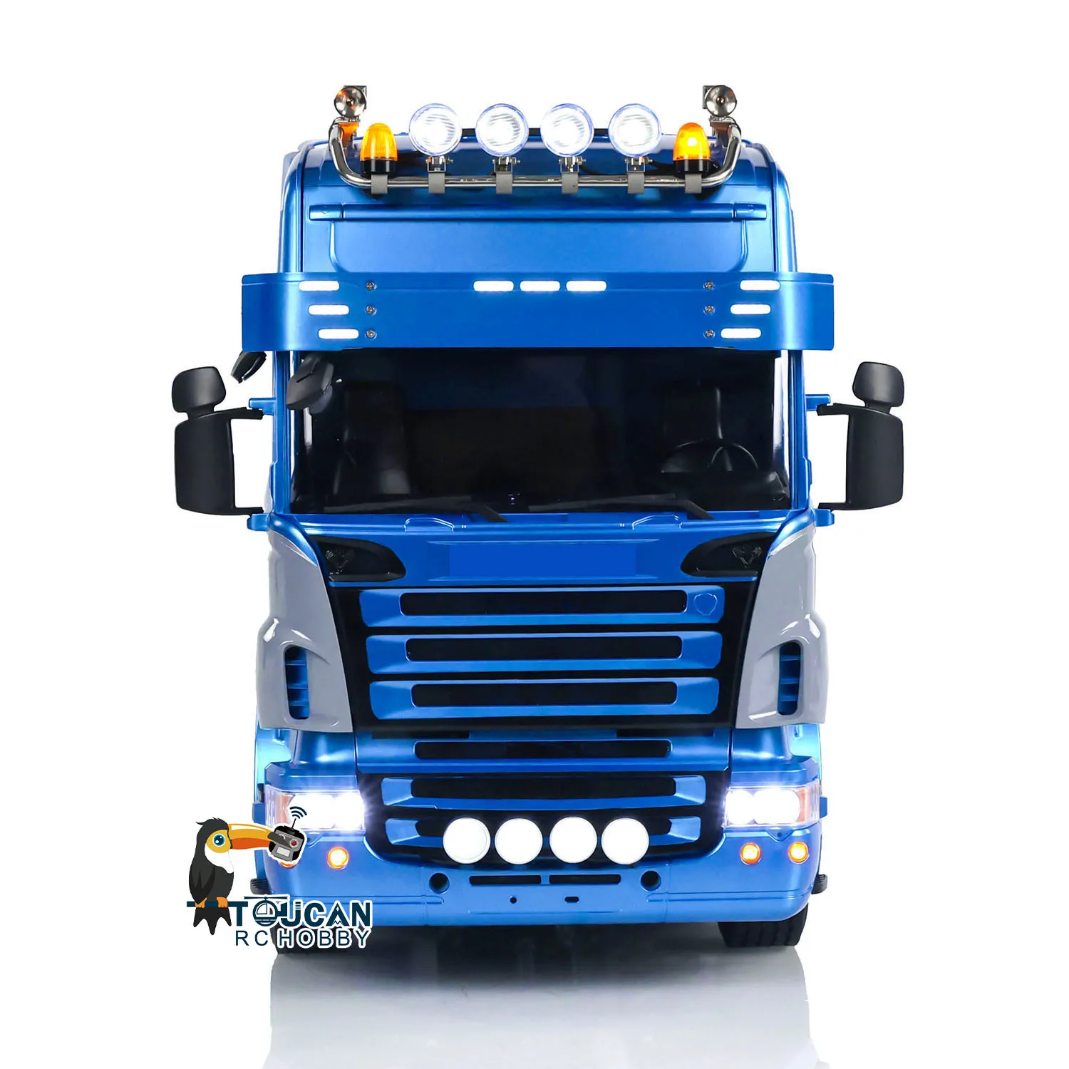 

In Stock LESU 1/14 RC Tractor Truck 4X4 RTR Remote Control Car Vehicle Model with Sounds Lights Smoking Unit Toy THZH1951