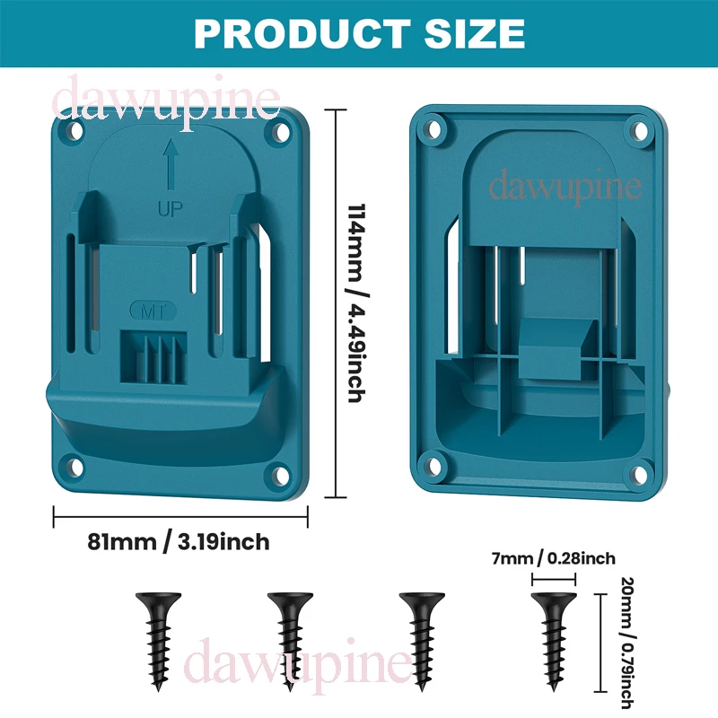 5PCS Holder Electric Drill Fixing Devices Li-ion Power Tools Wall Mounted Fixed Bracket Display Rack for Makita 18V LXT Machine