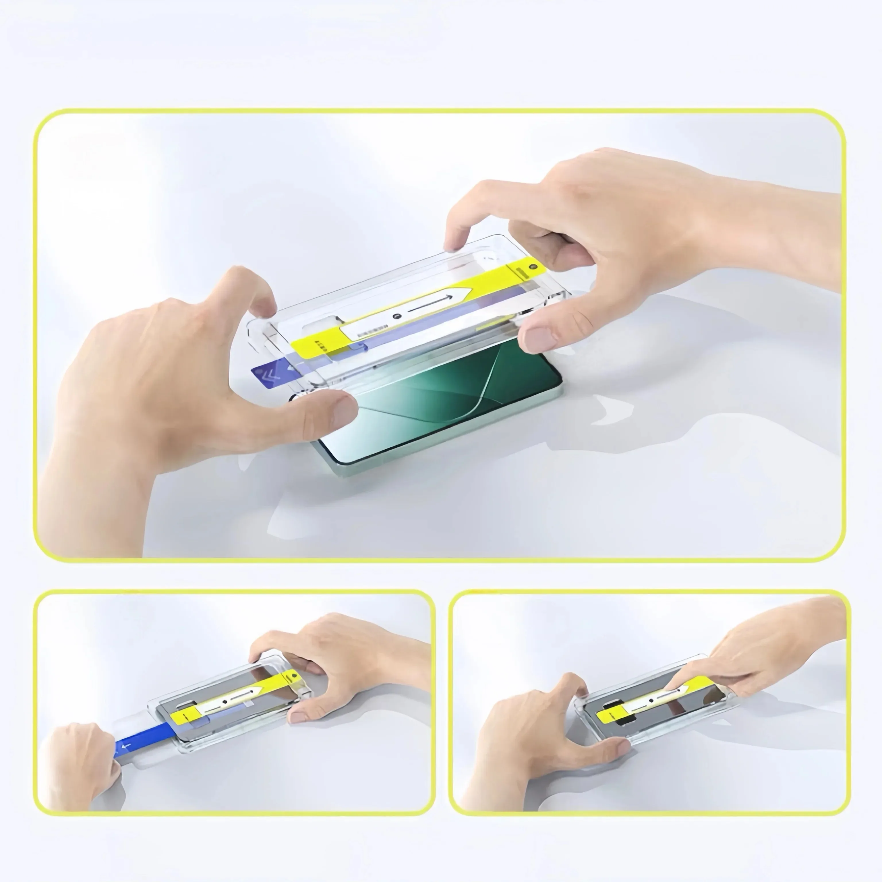 For Google Pixel 9XL 9 8a 6a 7 7a 8 9a Pro 5G Tempered Glass Screen Protector Auto Dust Removal Easy Install