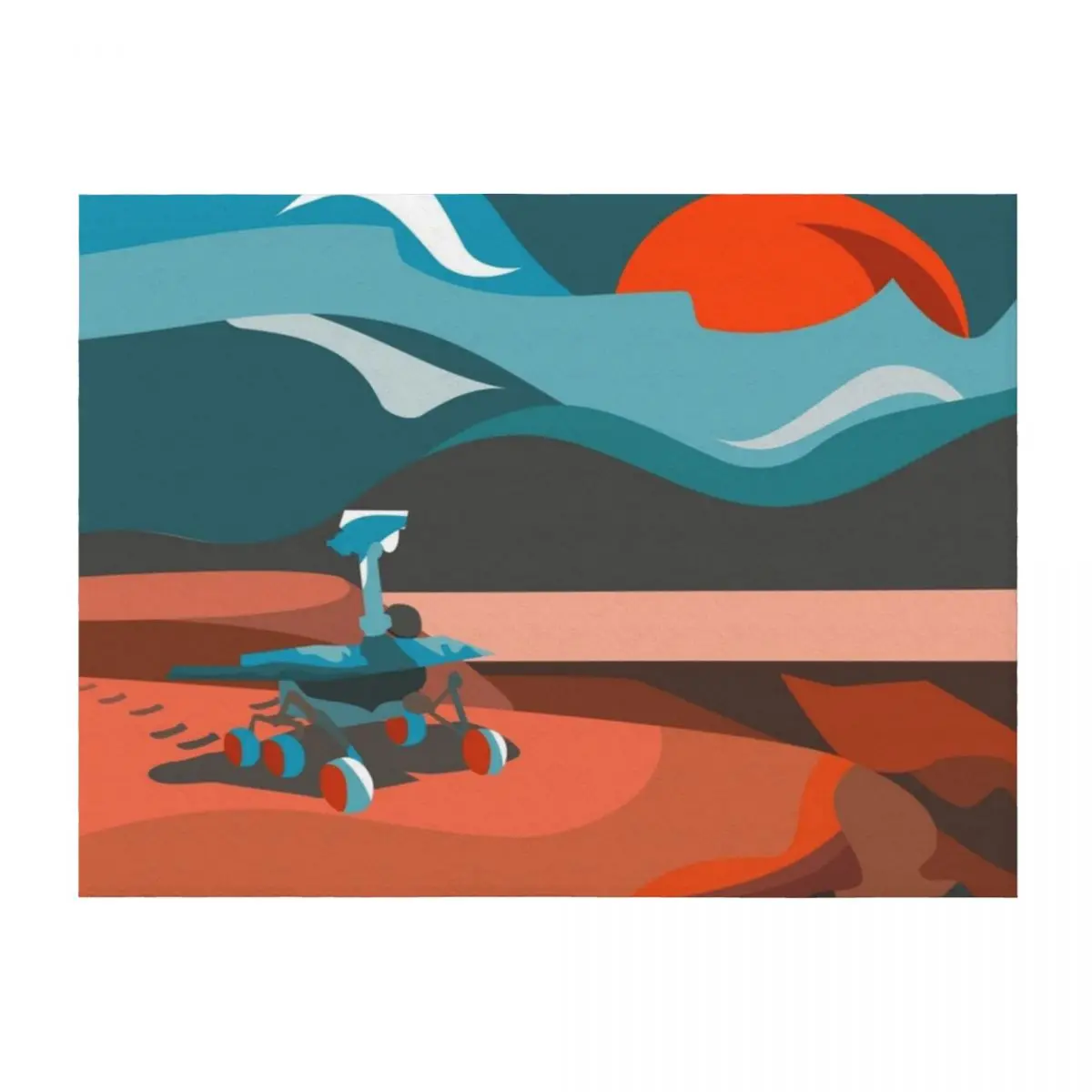 

Rover Exploration Throw Blanket anime Kid'S Sofa Throw Soft Big Blankets