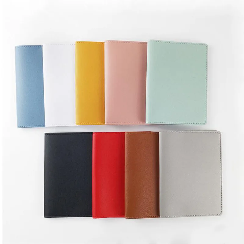 PU Leather Business Card Passport Wallet Travel Purse Fashion Travel Passport Cover Women Men Passport Credit Card Holder Case