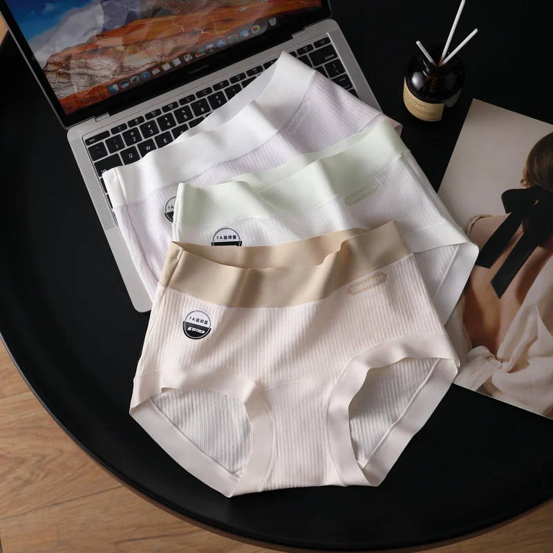 กางเกงในผ้าฝ้ายระบายอากาศเซ็กซี่กางเกงในสตรีกางเกงในสตรีกางเกงชั้นในชุดนอนสตรีไร้รอยต่อกางเกงในสามเหลี่ยม