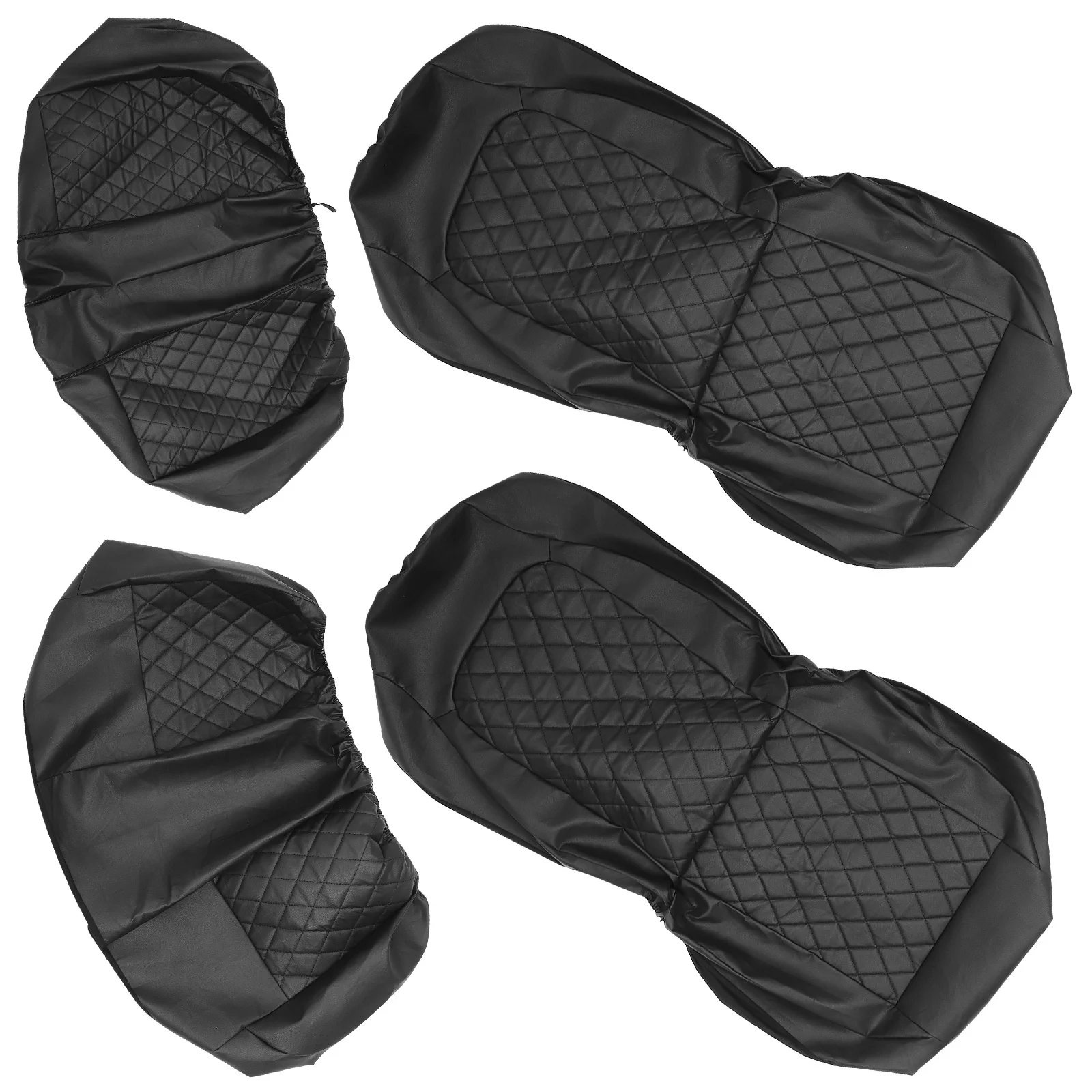 

1Set Car Seat Cover Universal Fit for Trucks Cars Durable PU Soft Comfortable Car Seat Cover Automotive Accessory
