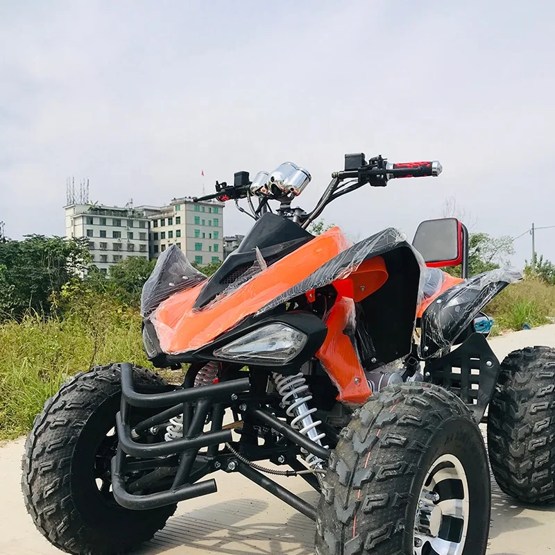 Moto ATV 4 Wheel UTV Farm Vehicle 2WD Automatic 150cc Chain Drive Outdoor Mountain Off-Road Vehicle