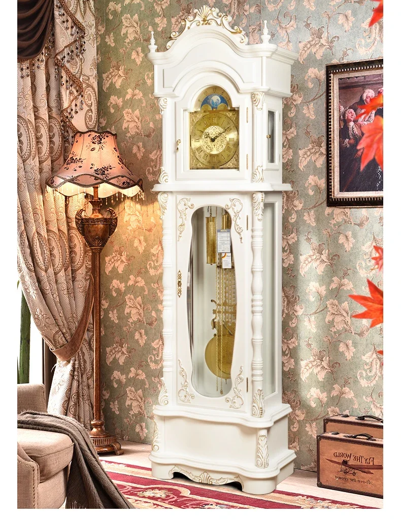 

yj5Retro the Grandfather Clock Living Room Light Luxury Modern Style