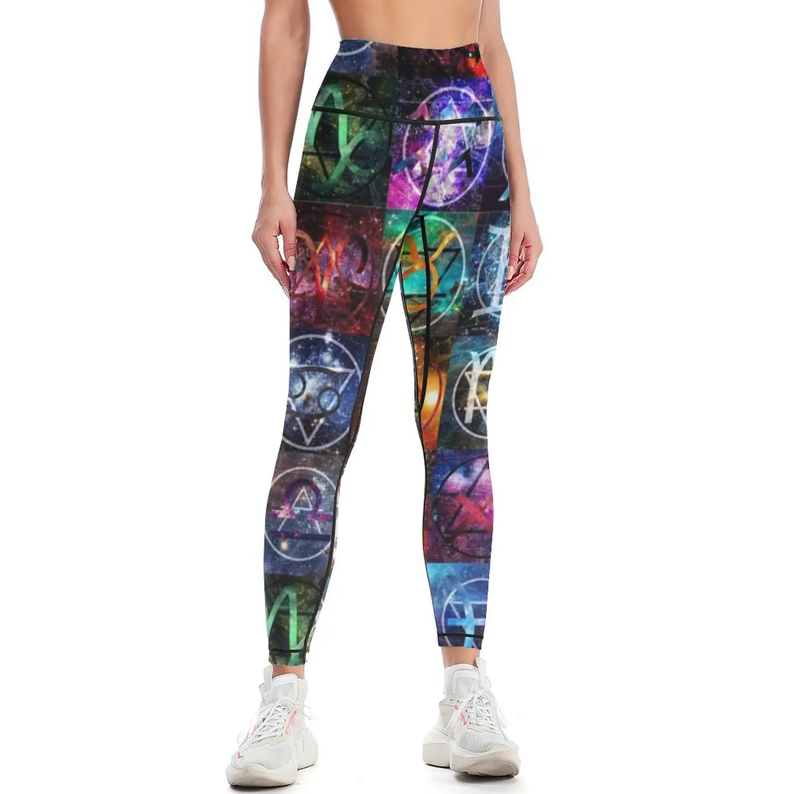 12 Zodiac Leggings Fitness clothing Fitness woman sportswear woman gym 2024 Women's high waist Womens Leggings