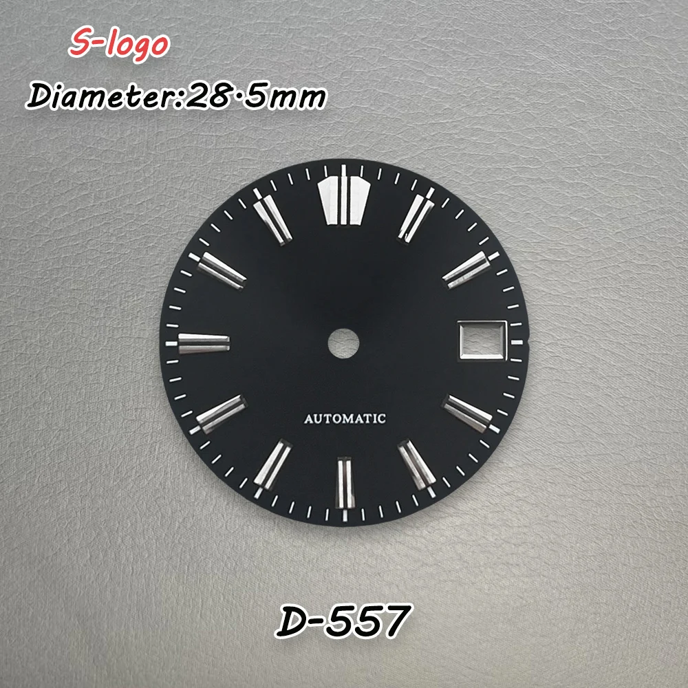 High Quality new pattern 28.5mm NH35 dial NH36 dial S Logo dial suitable for NH35 NH36 movements watch accessories repair tool