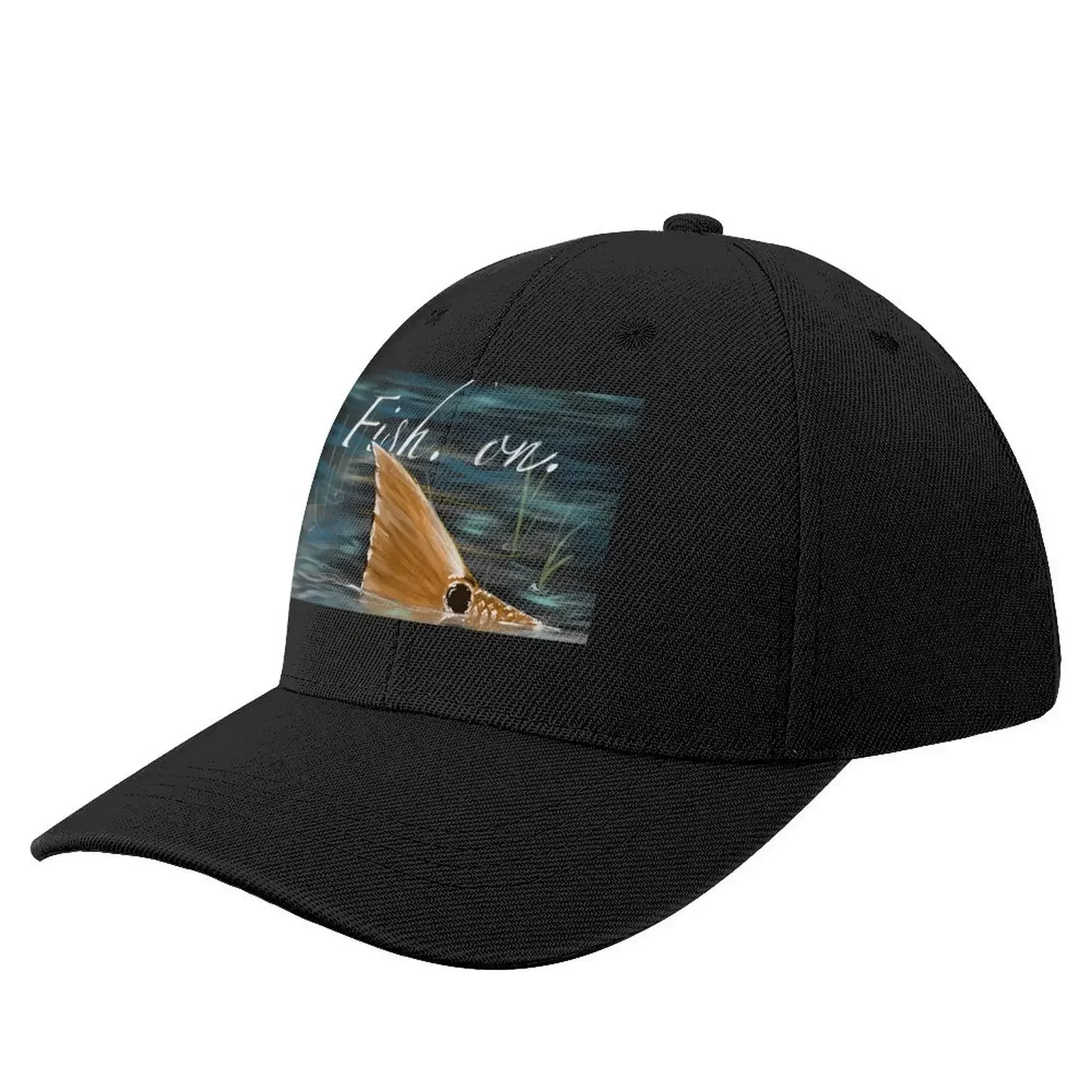 

Redfish in blue water Baseball Cap fashionable New In Hat Beach Bag Dropshipping Mens Caps Women's