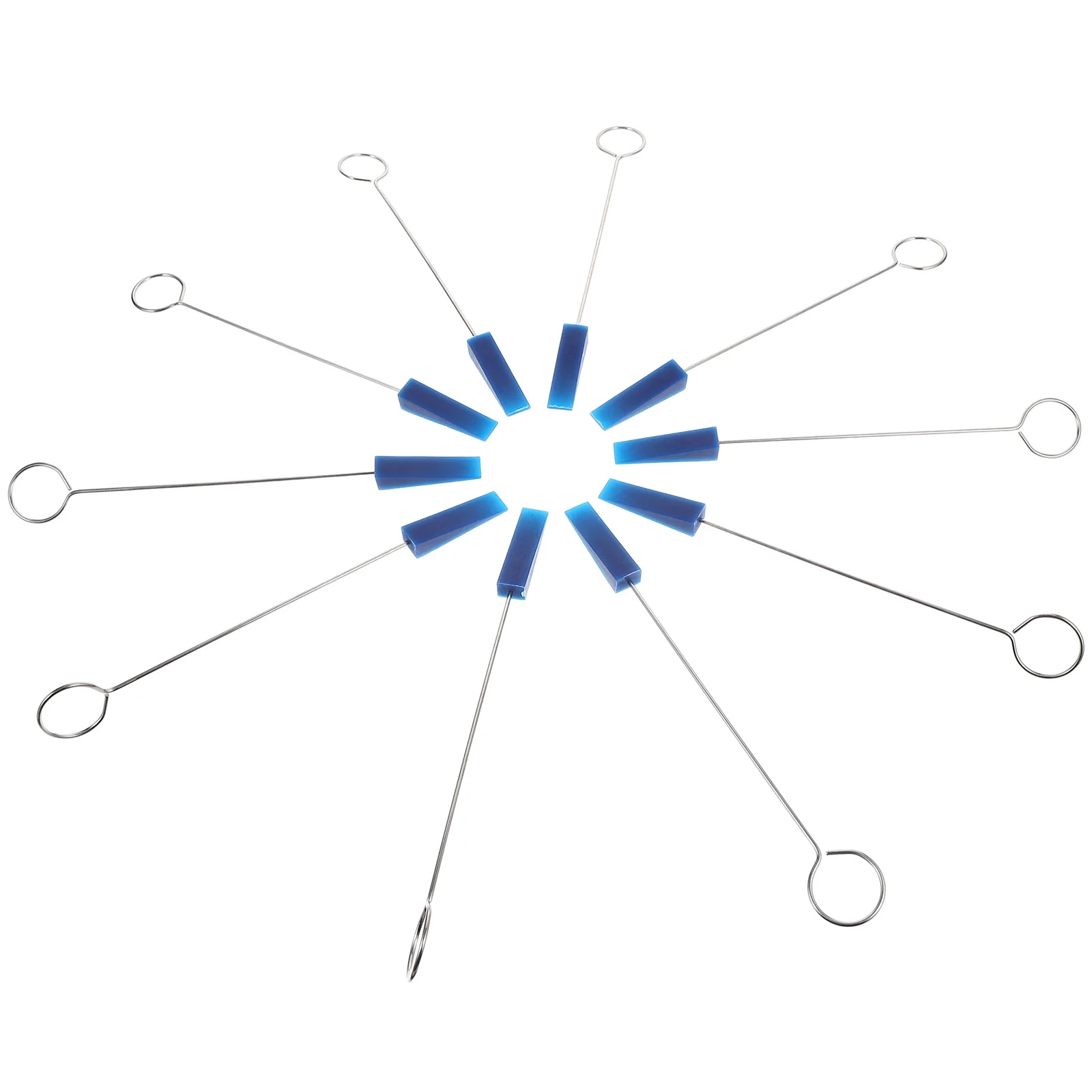 

10Pcs Piano Tuning Tool Kit Rubber Metal Durable Mutes Fixing Tools Lightweight Portable Piano Maintenance Set