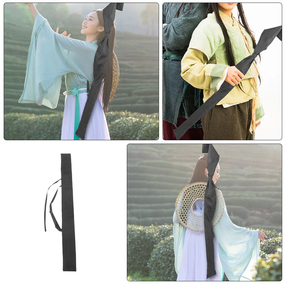 

3pcs Tai Chi Bag Carry Case Fencing Storage Thickened Fabric Durable Backpack Moisture Protection Japanese Design