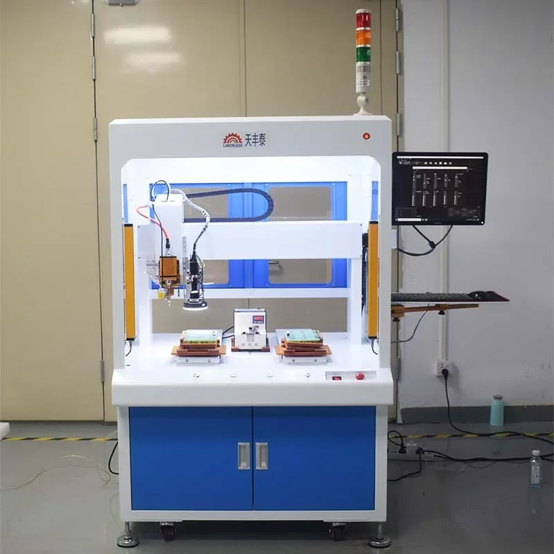 

Servo screw machine, intelligent vision, automatic lock CCD servo equipment