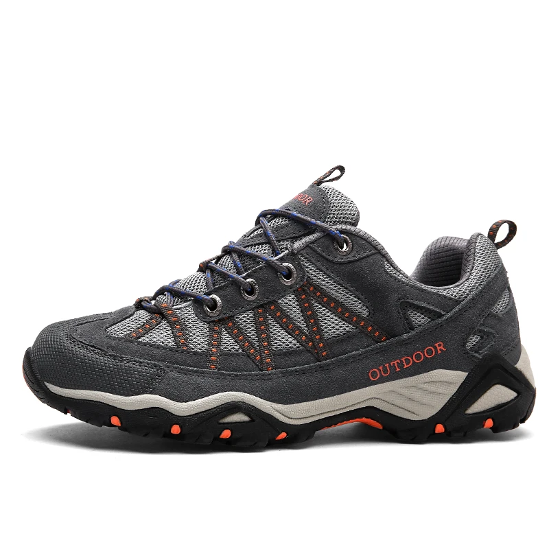 EOCENE Couple Outdoor Adventure Ademend Mesh Anti-Slip Duurzame Grip voor Hiking Trail Running Schokabsorberende Casual Schoenen