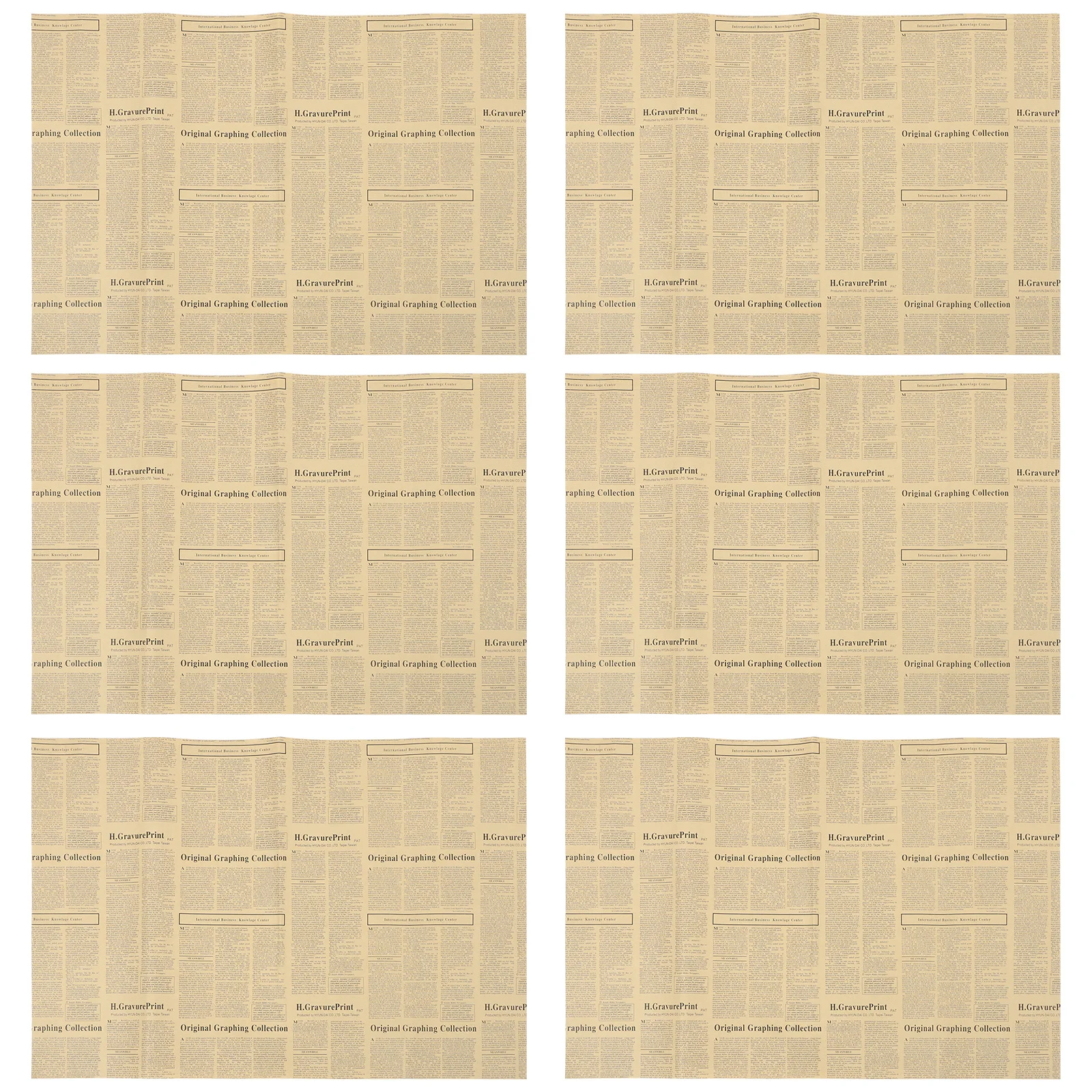 

40Pcs English Newspaper Flower Wrappers Paper Retro Flower Wrapping for Birthday Wedding Baby Shower Bouquet Packing Gift